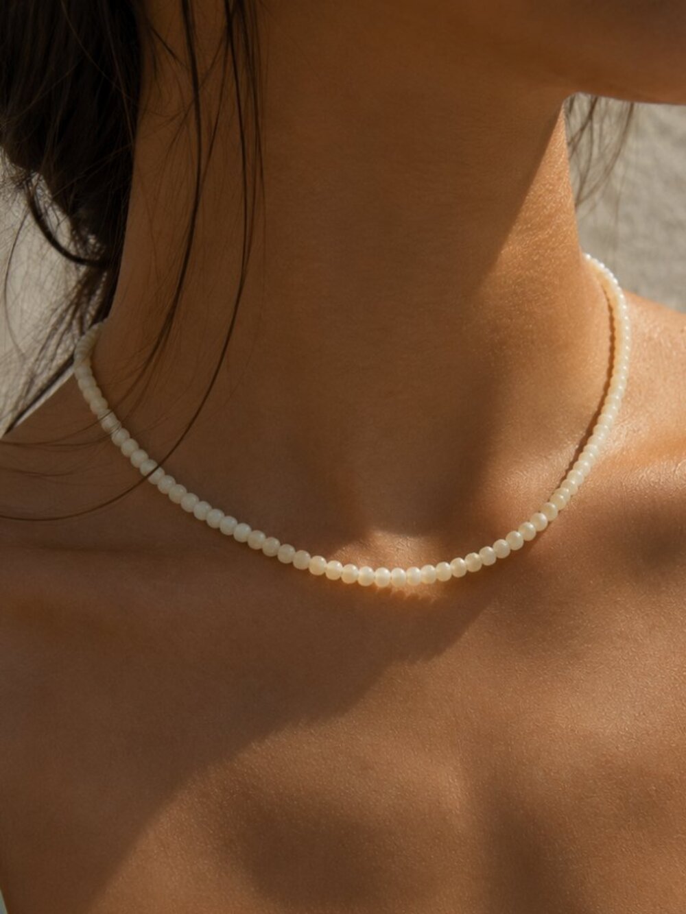 washed ashore | Ivory Shell Necklace | Coastal Minimal Jewelry